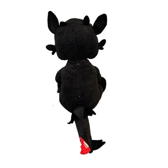 Build-A-Bear How to Train Your Dragon Toothless Plush 15” Black Toy Gift Animal - Picture 5 of 13